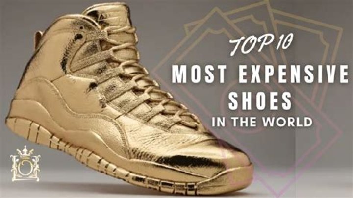 Discover The Top 20 Most Expensive Shoes