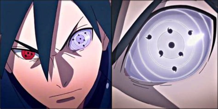 Why is Momoshiki's Rinnegan yellow?
